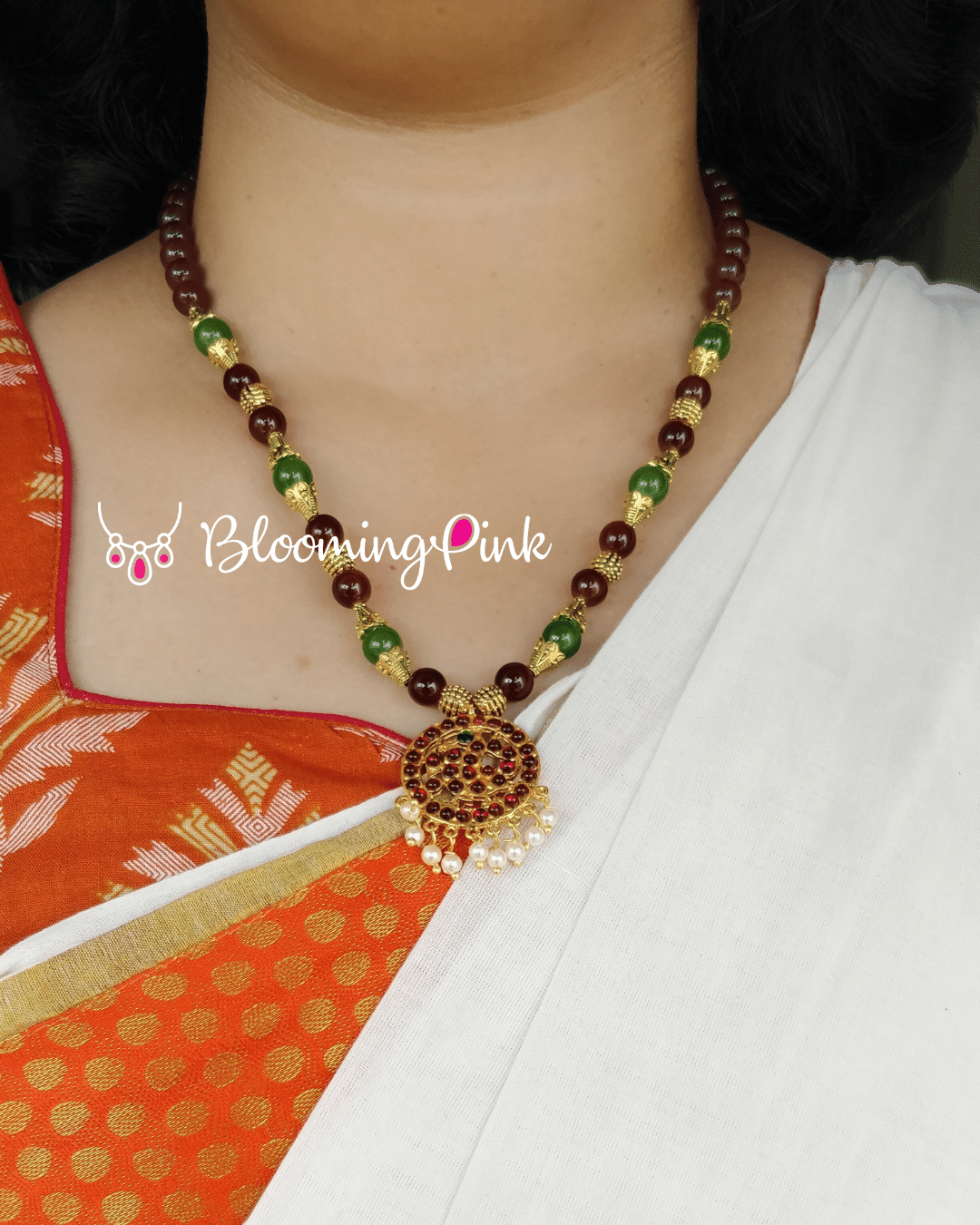 Charutha - Kemp Traditional Necklace