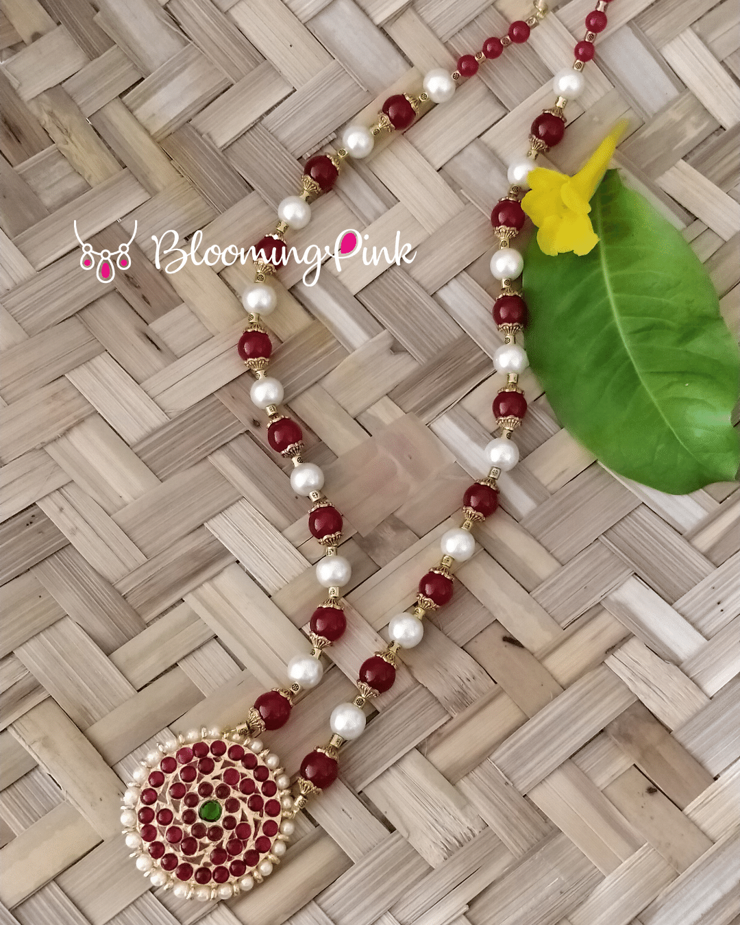 Bharathi Traditional Kemp Chain