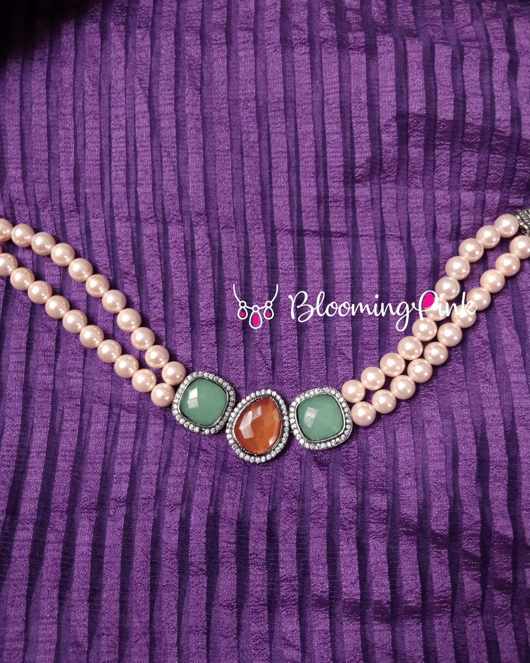 Bonita - Shell Pearl Choker