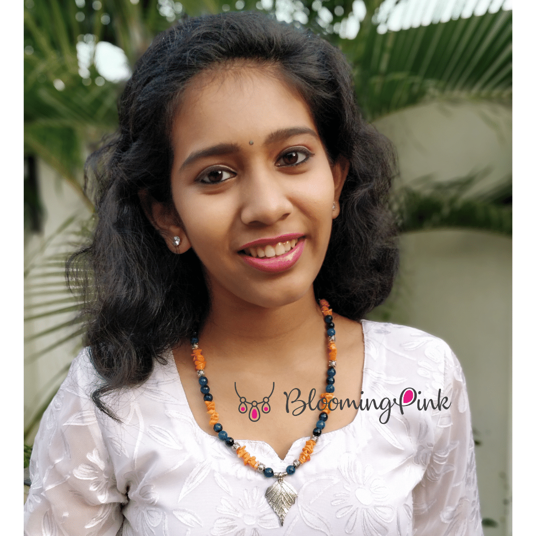 Suvarnangi - Orange Chips Chain
