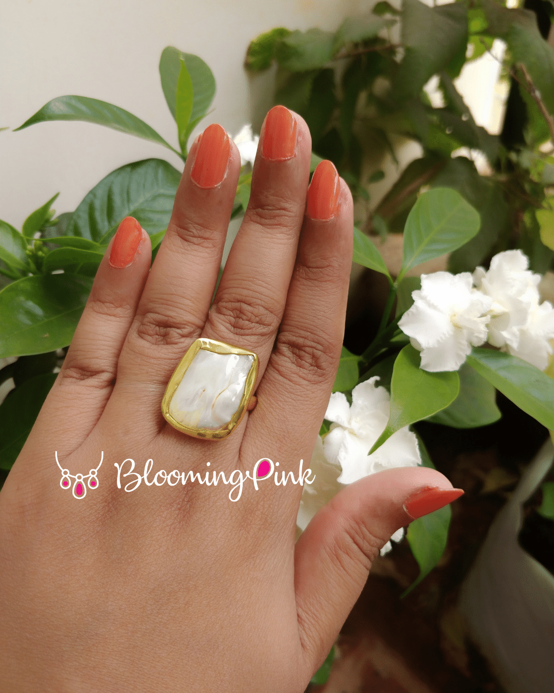 Baroque Pearl Ring