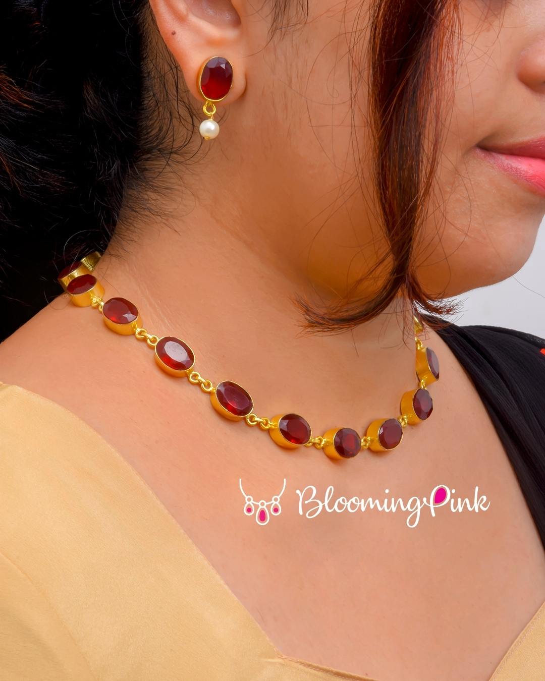 Bia - 16 Stone Necklace Set