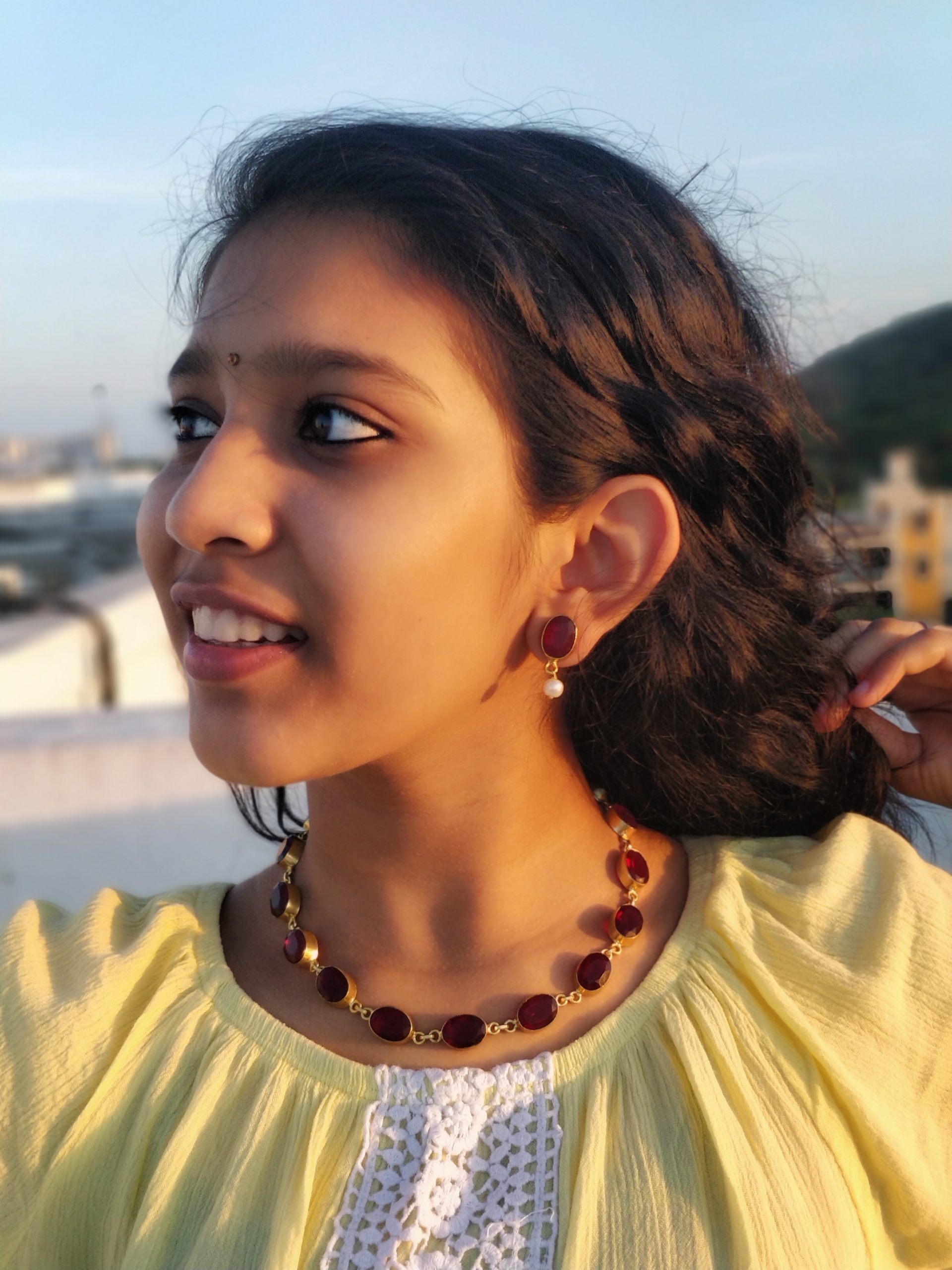 Bia - 16 Stone Necklace Set