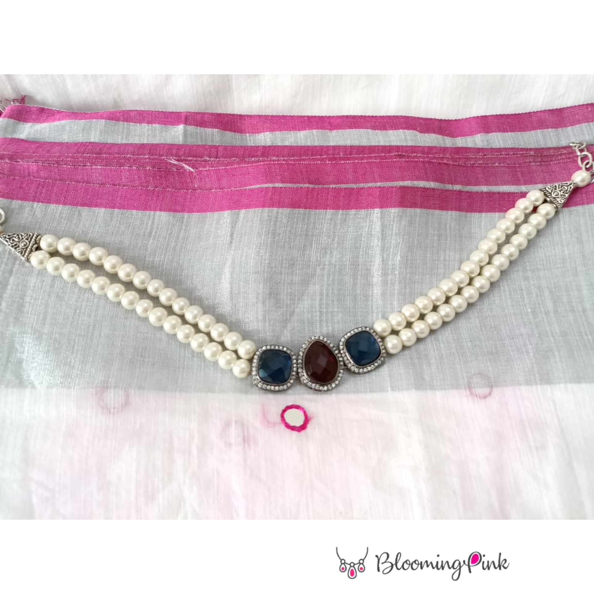 Bonita - Shell Pearl Choker