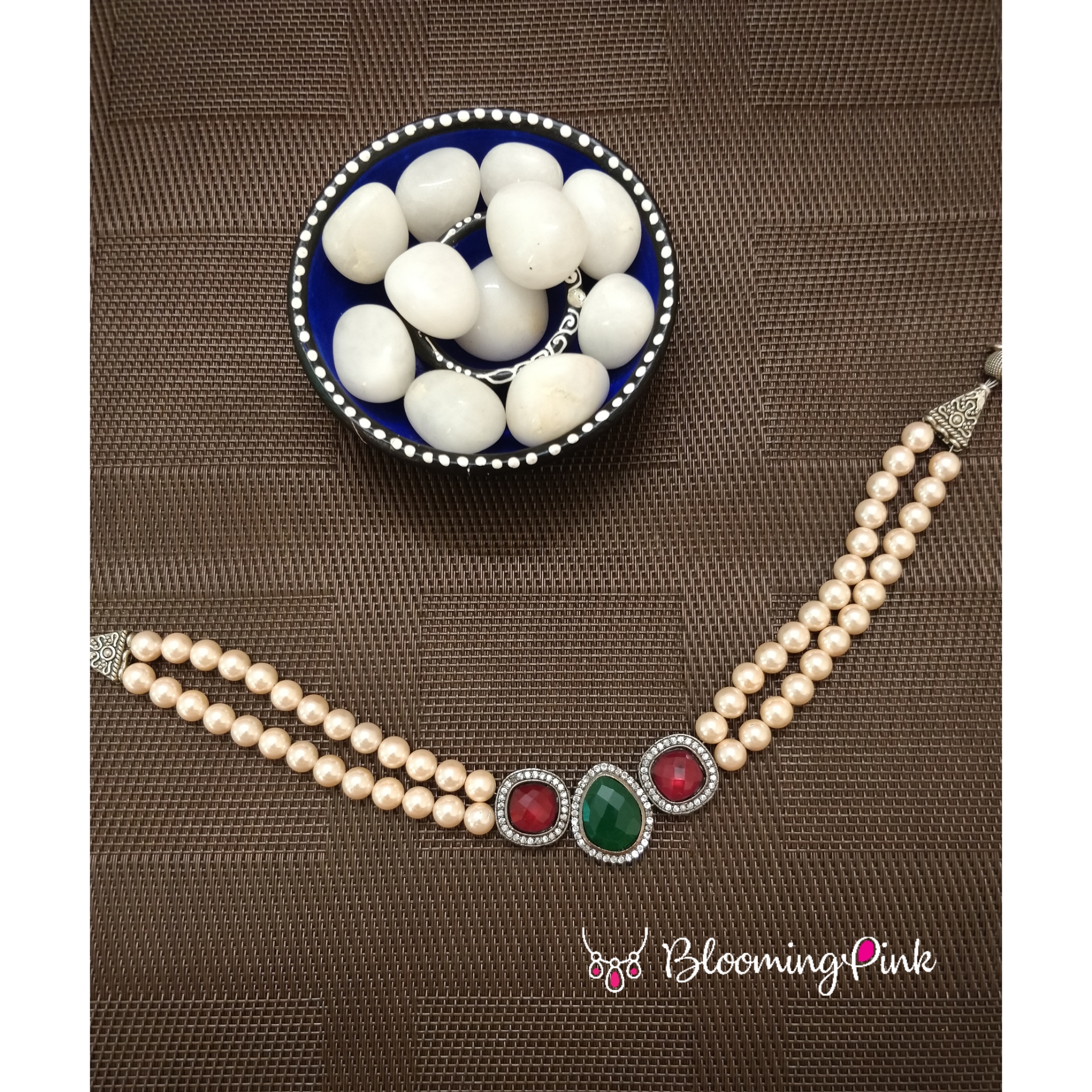 Bonita - Shell Pearl Choker