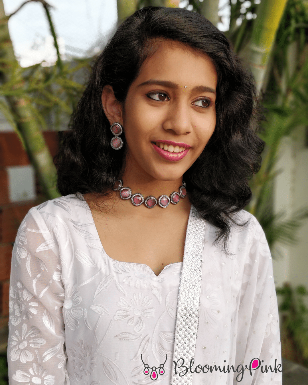 Bela - AD Short Necklace Set