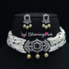 Swethika White Choker