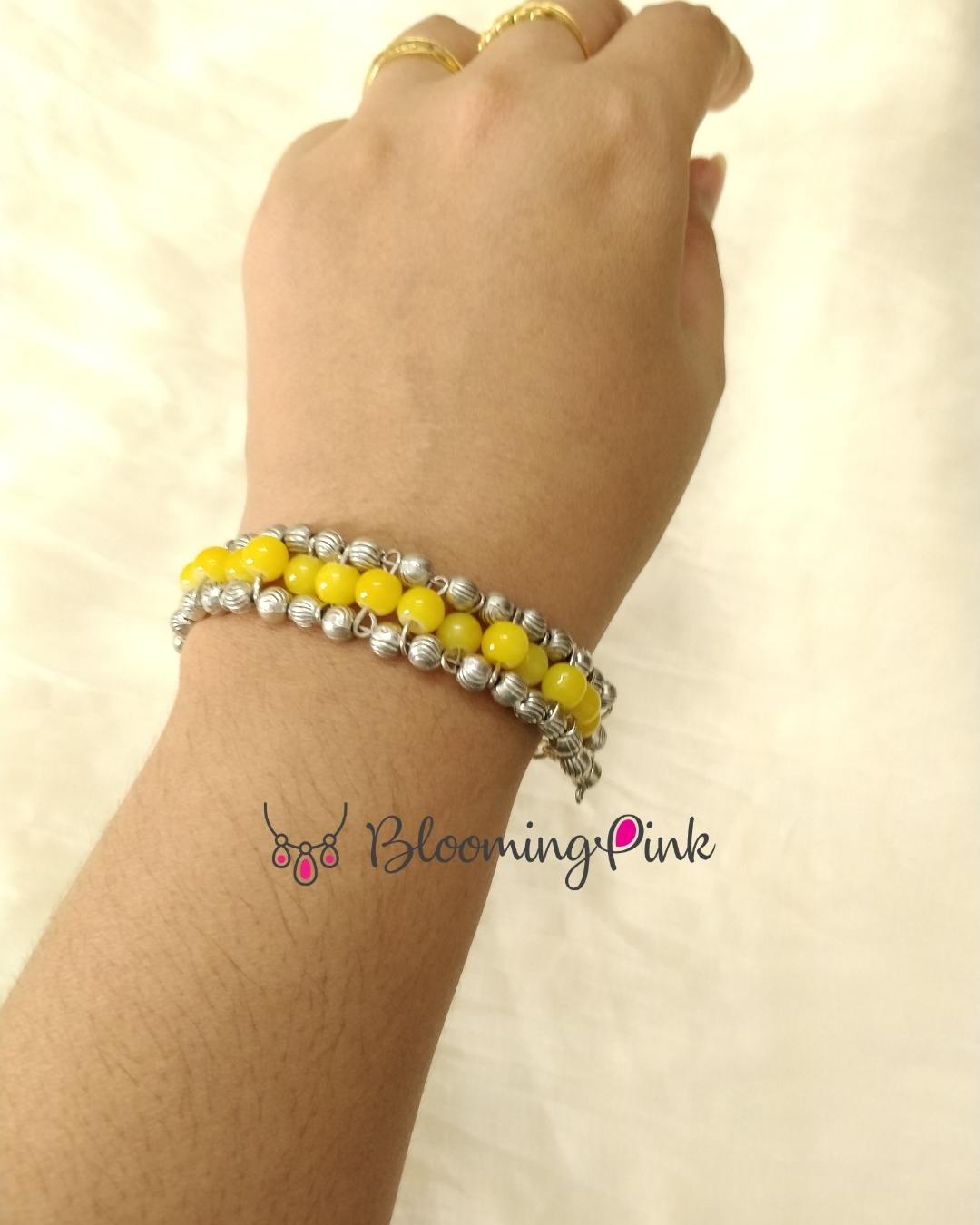 Braided Beads Bracelet