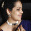 Swethika White Choker