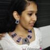 Blue Bells - Crystal Necklace