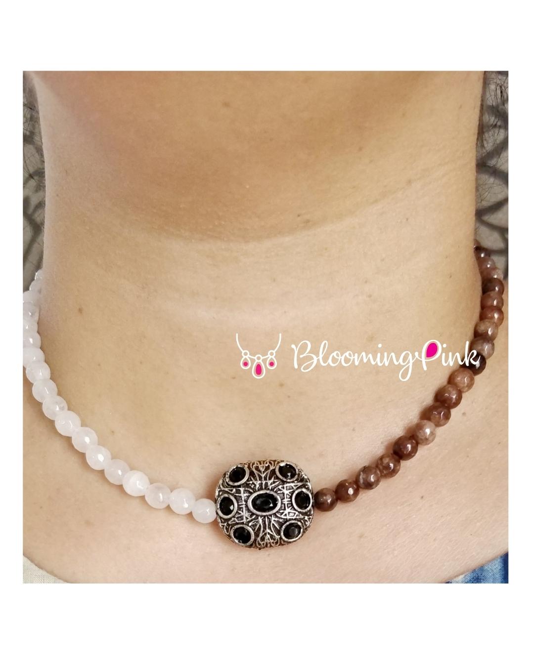 Half n Half Sleek Choker