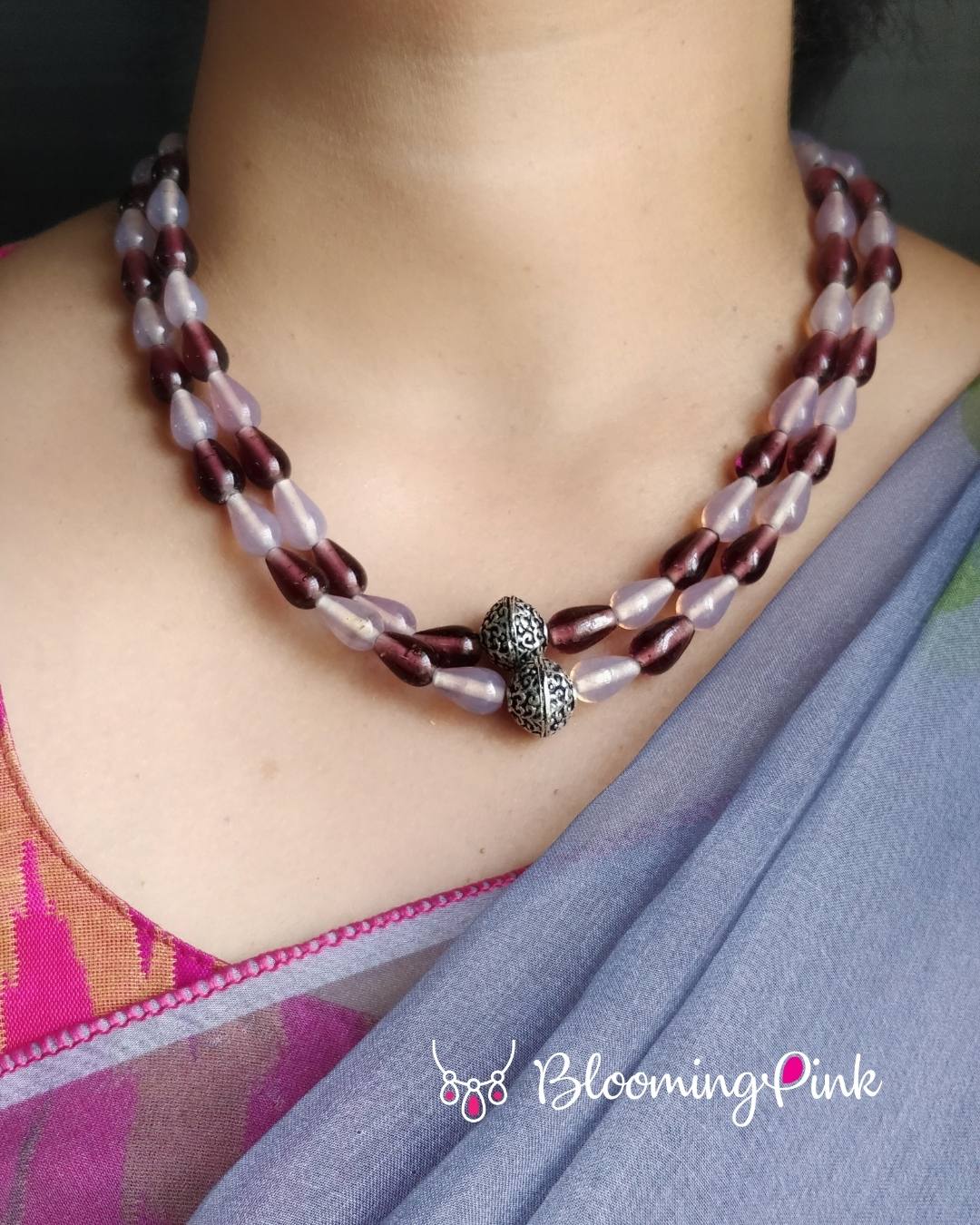 Plum & Grape Short Neckchain