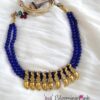 Nalinam Golden Kolhapuri Short Necklace