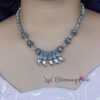 Silver Kolhapuri Necklace