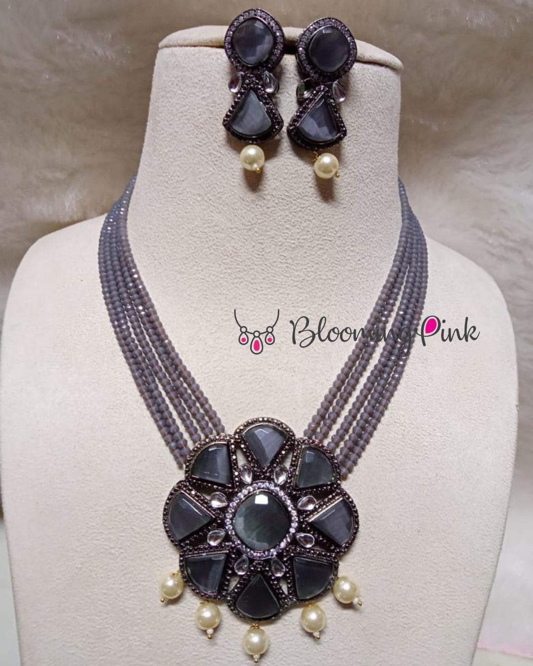 Medha Crystal Necklace