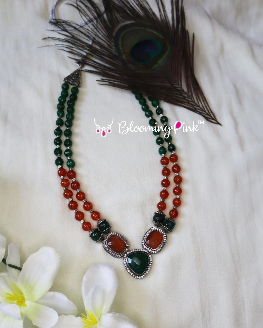 Kothai Natural Beads Necklace