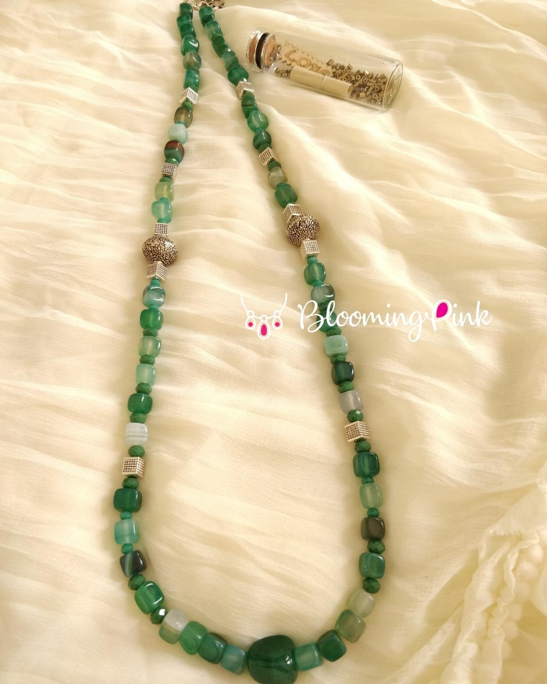 Square Agates Neckchain