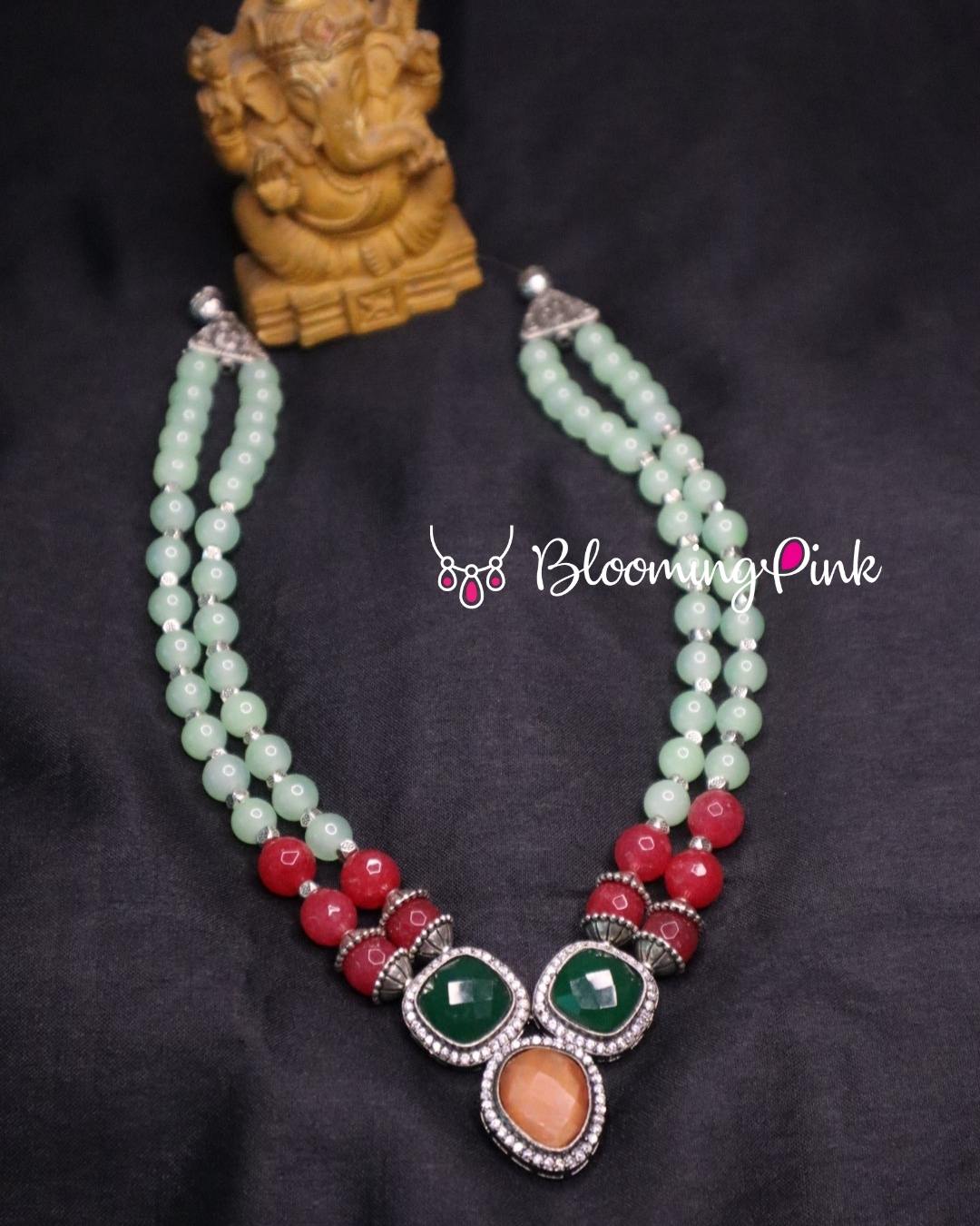 Kothai Natural Beads Necklace