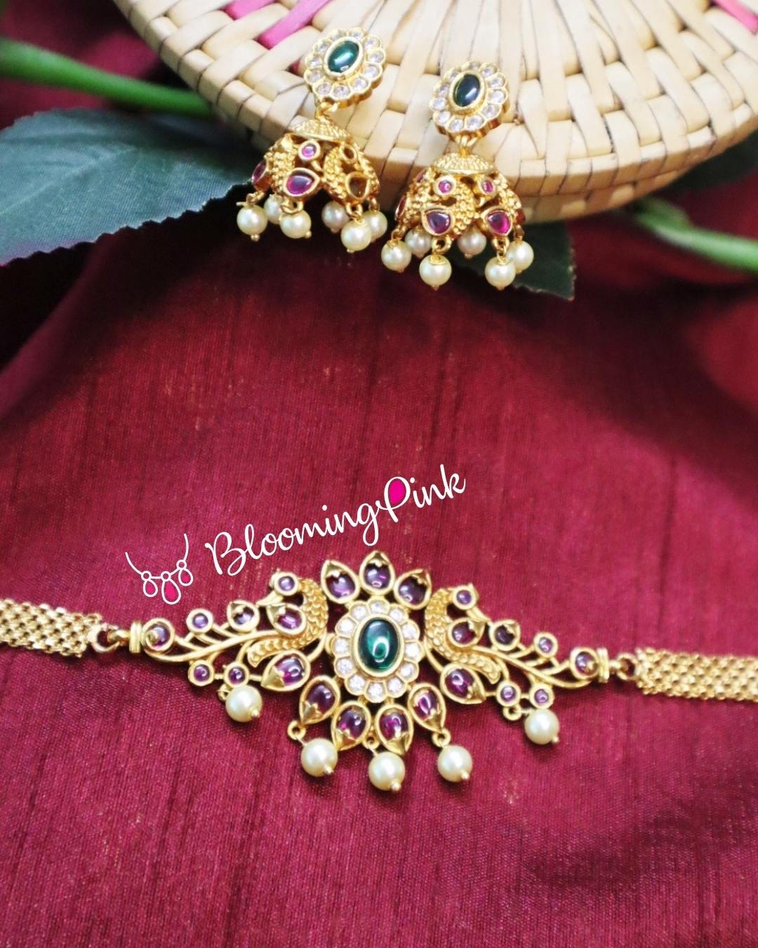Malathi Antique Kemp Choker