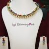 Reversible Navaratna Necklace Set