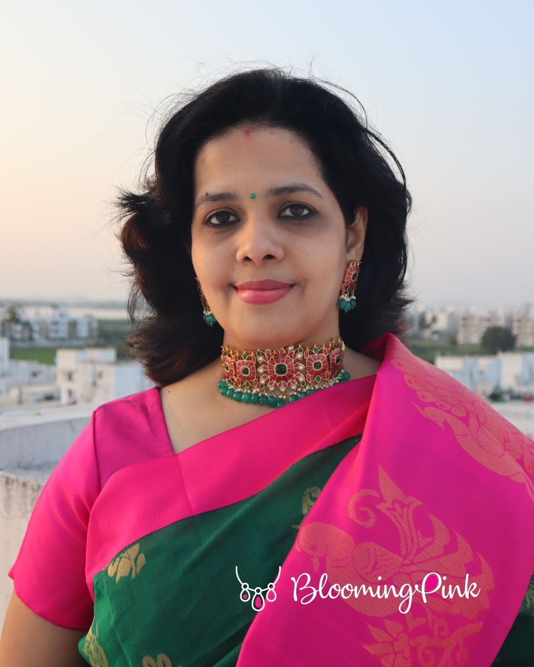 Hamsadhwani Jadau Kundan Choker