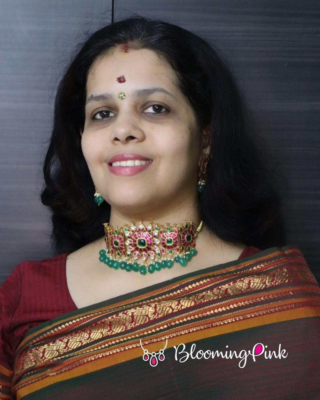 Hamsadhwani Jadau Kundan Choker