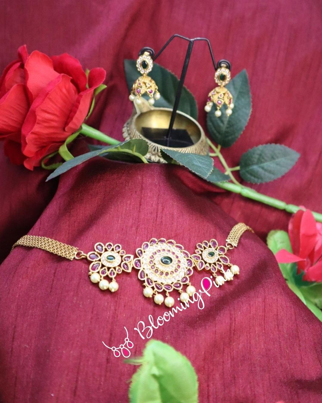 Kausi Kemp Triple Round Choker