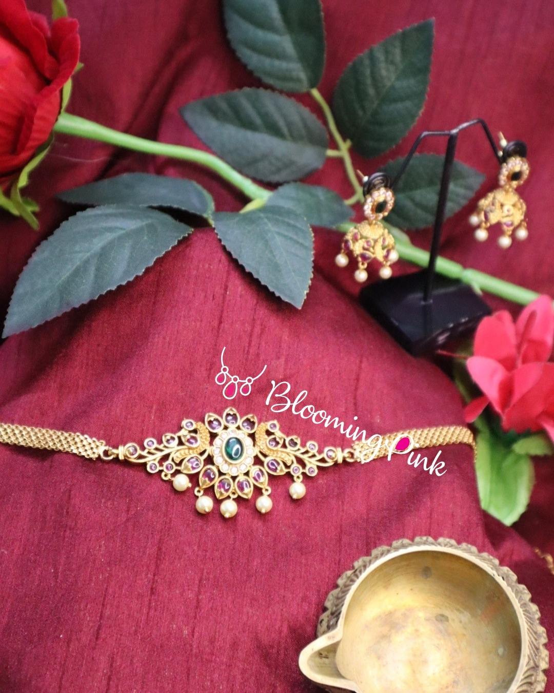 Malathi Antique Kemp Choker