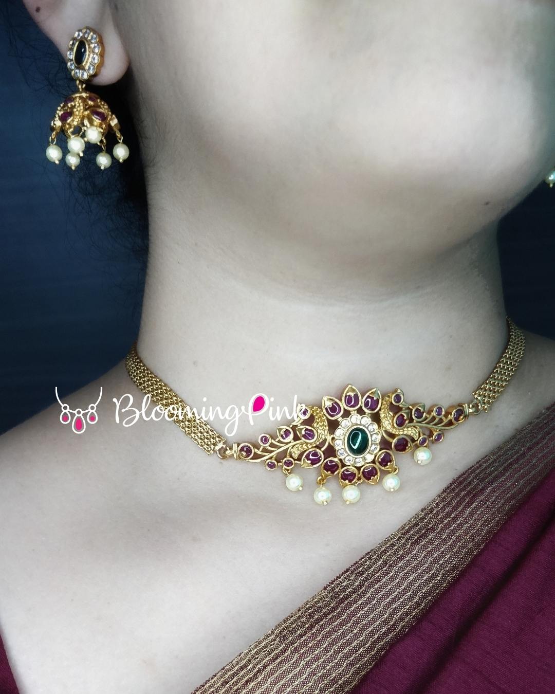 Malathi Antique Kemp Choker