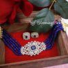 Blue Crystal Choker