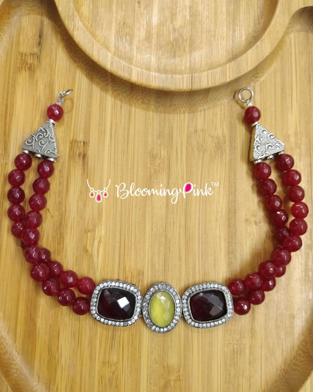 Bonita Agates Choker