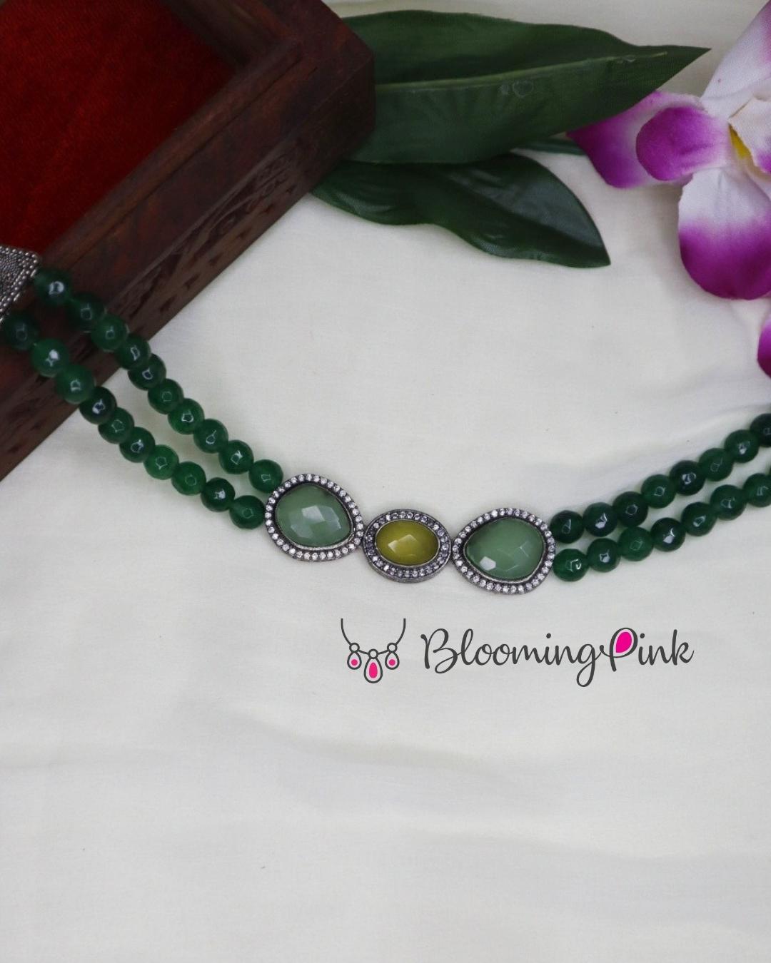 Bonita Agates Choker