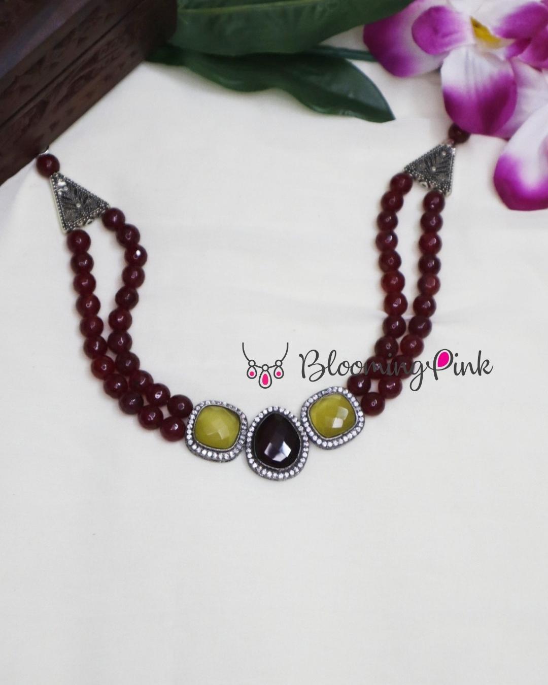 Bonita Agates Choker