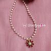 Pink Pearl Neck Chain