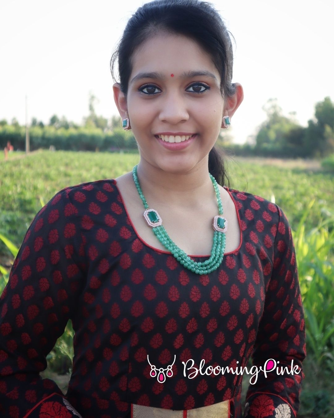 Anarkali Agates Necklace