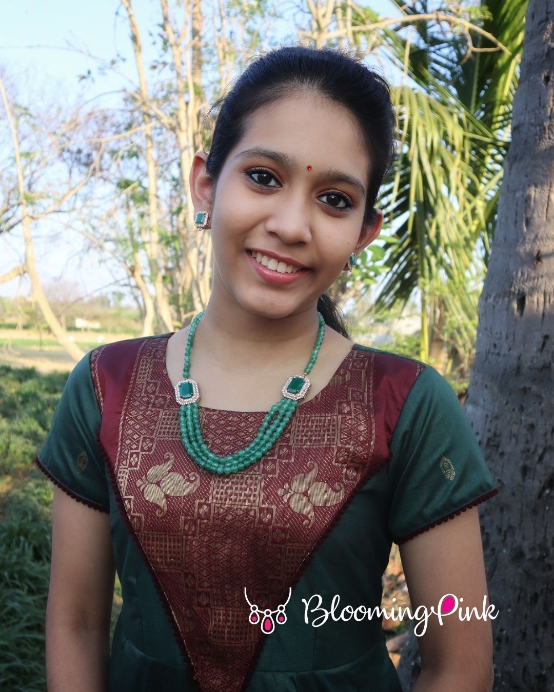 Anarkali Agates Necklace