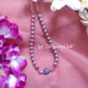 Lilac Pearl Short Necklace