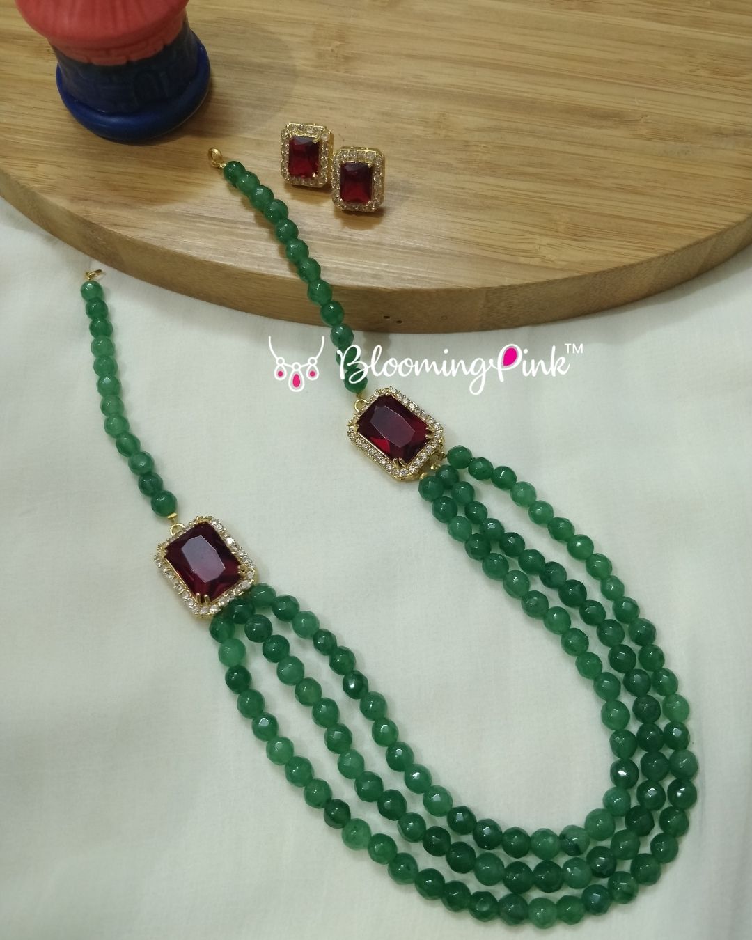 Anarkali Agates Necklace