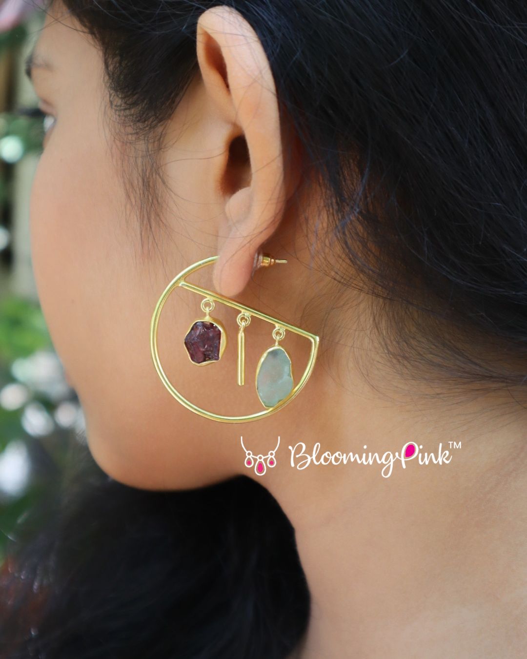 Crystal G Hoops
