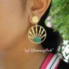 Sun Druzy Earrings
