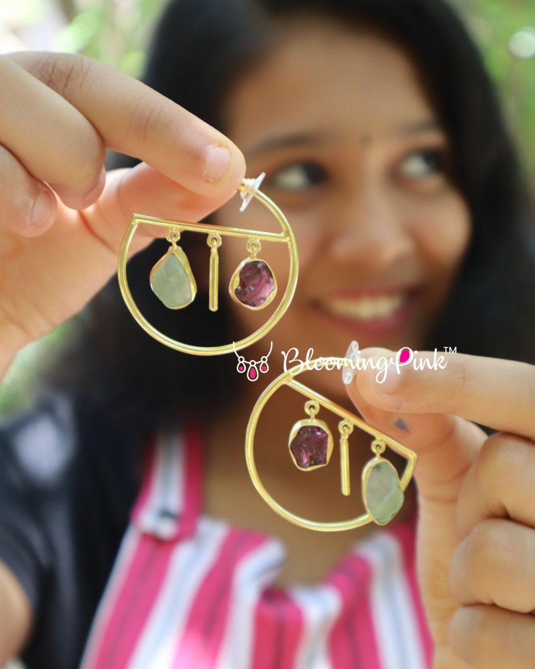 Crystal G Hoops