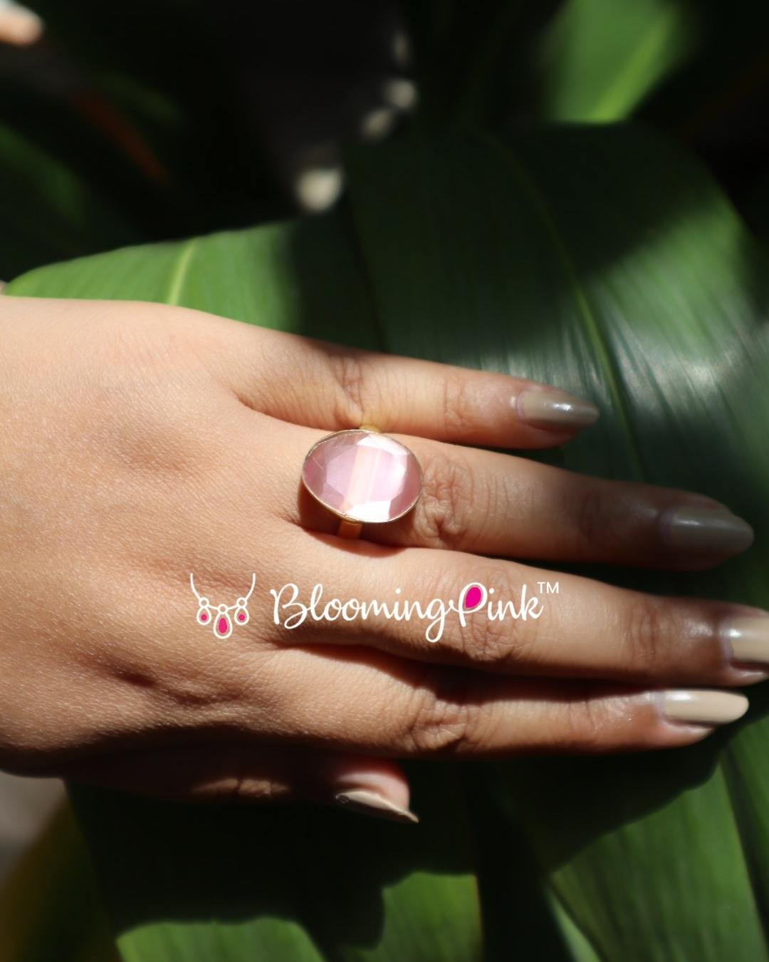 Oval Stone Ring