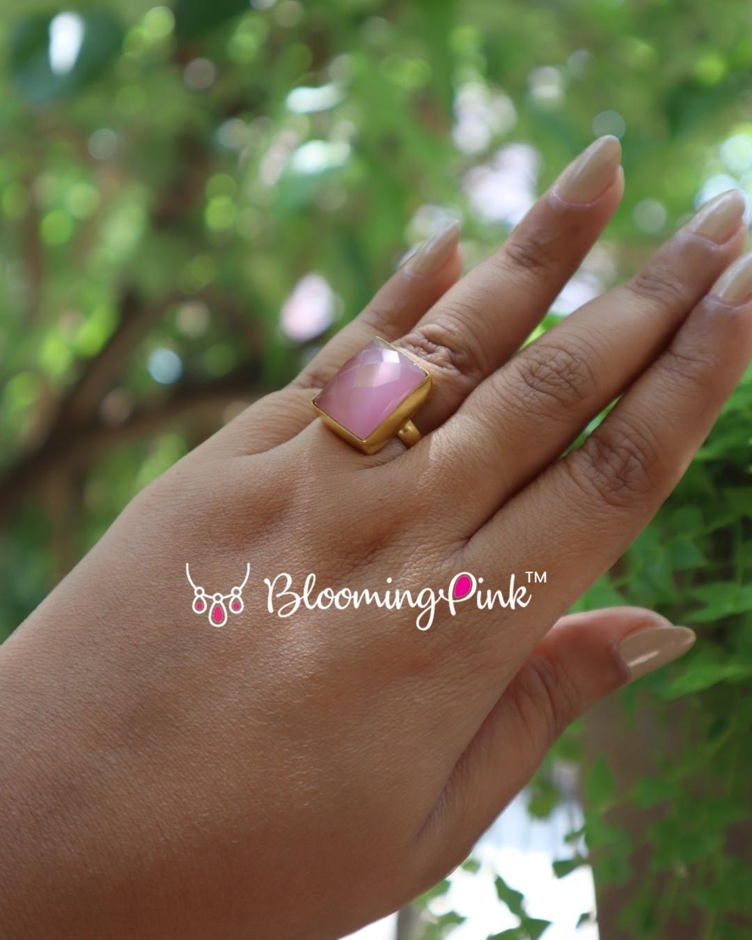 Cut Stone Ring
