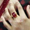 Cut Stone Ring
