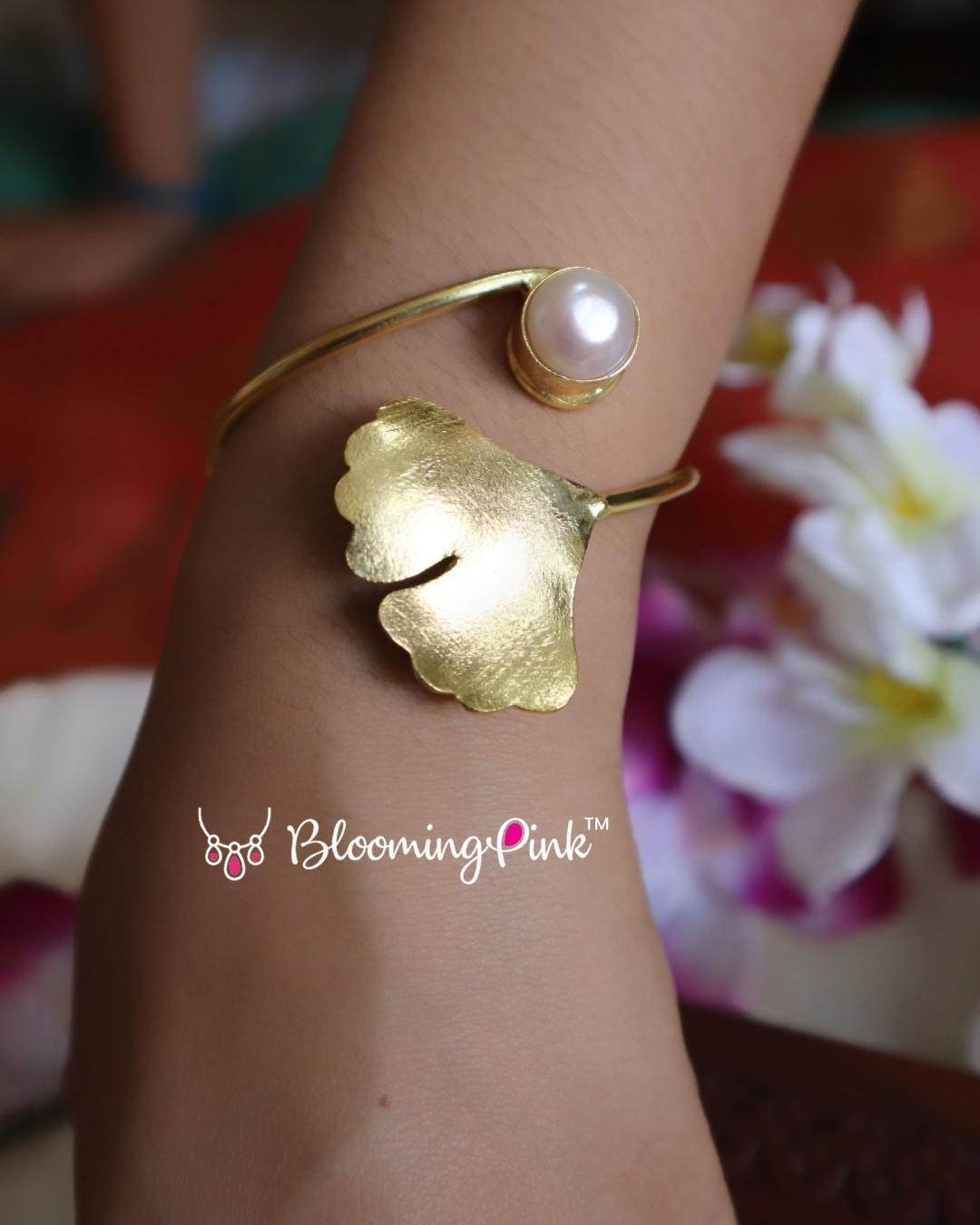 Gulmohar Pearl Bracelet