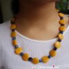 Button Necklace