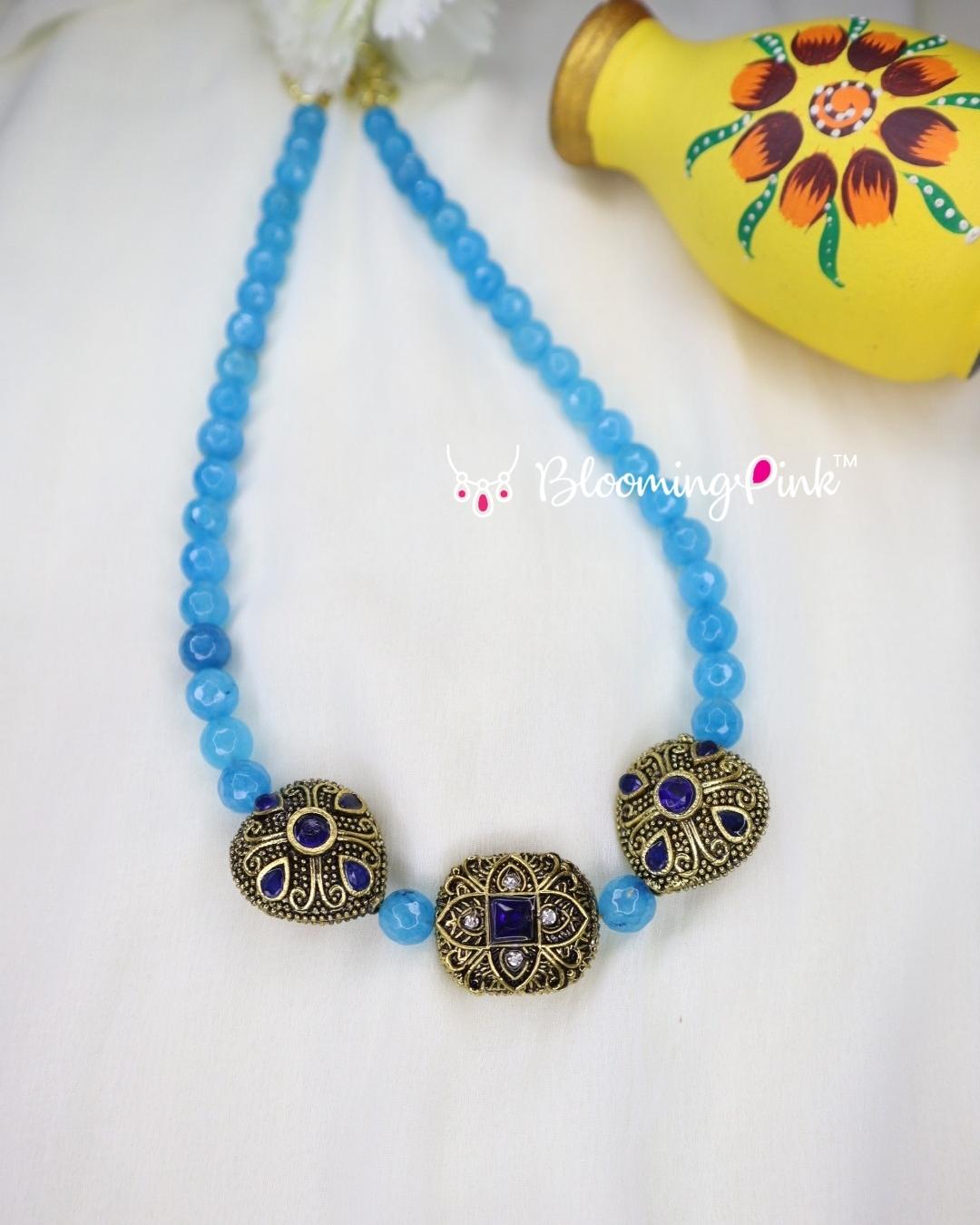 Kurinji Short Necklace