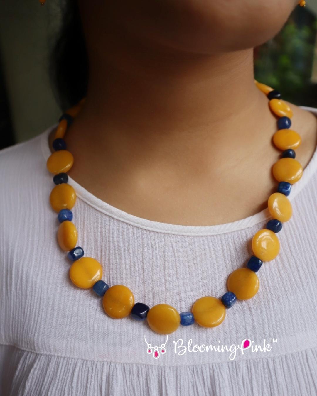 Button Necklace
