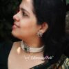Juhi White Choker