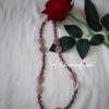 Rose Quartz Printed Agates Chain